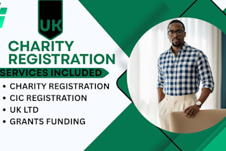 register your UK charity cio or cic with expert application support
