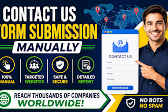 do contact us forms submission manually