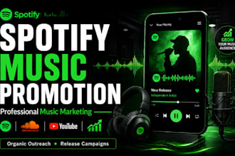 create email marketing campaign for soundcloud music promotion