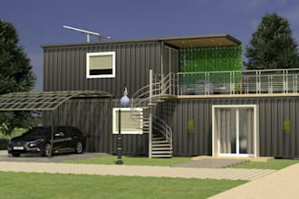 do 3d shipping container home, modular house, cabins,trailer house,3d tiny house