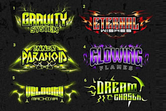 make dj, producer, band and record label logo design