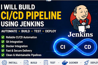 build a ci cd pipeline using jenkins