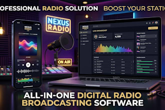 build a premium android radio app and web cms