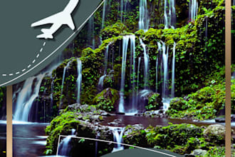 design professional travel and promotional flyers for your business