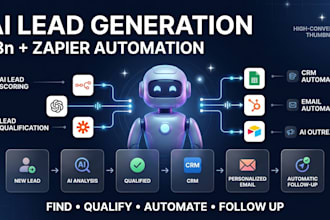 build an ai lead generation automation system using n8n