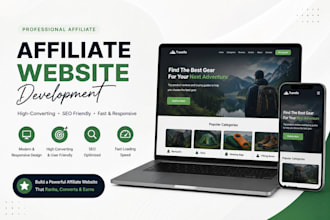 create a professional affiliate marketing website