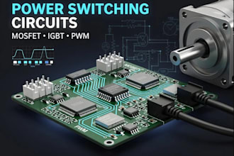design power switching circuits for mechatronics and automation projects