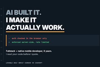 turn your ai coded prototype into a production app