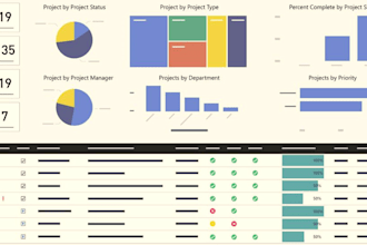 create professional power bi dashboards and interactive reports