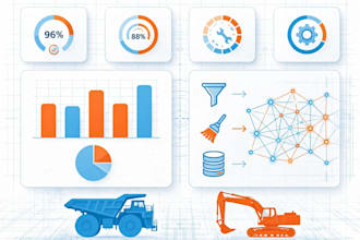 clean data remove outliers noise and validate KPI report