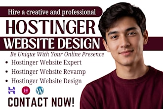 hostinger website design wordpress website redesign hostinger website migration