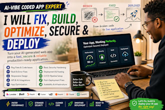 vibe code a website, web app, optimize, secure and deploy it