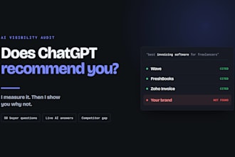 audit your brand visibility in chatgpt and ai search