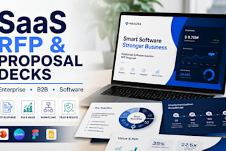 design enterprise saas rfp proposal software solution client presentation deck