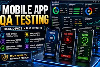 test your android app and provide detailed QA bug reports