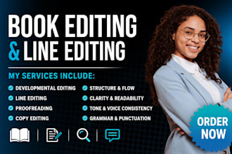 do developmental and line editing for non fiction self help memoir book and more