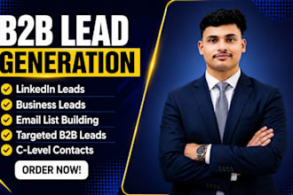 do targeted b2b lead generation and verified email list