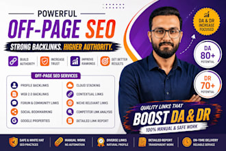 build manual backlinks for off page SEO and link building