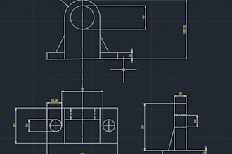 create professional 2d mechanical drawings in autocad