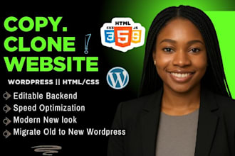 copy clone website migrate website clone website to wordpress