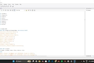 python programming and also sql database
