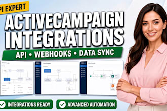 do activecampaign API integration email automation webhook zoho CRM integrations
