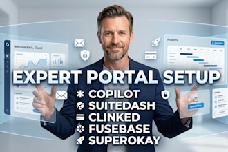 build custom client portal using softr, notion, or airtable