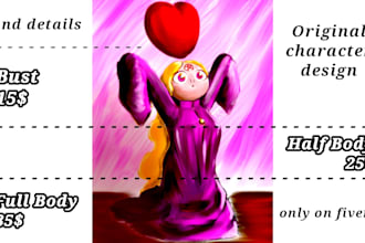design your original character, oc