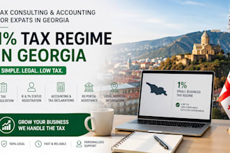 help you setup business in georgia under 1 percent tax