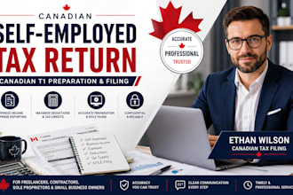 prepare and file your self employed canadian tax return