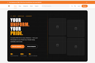 make a website with amazing designs and features