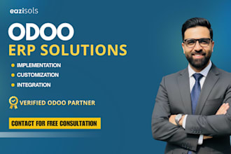 be your odoo developer for customization and implementation