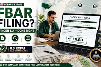 prepare and file your fbar fincen 114 for US expats to avoid irs penalties now