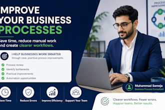 review and improve your business process or workflow
