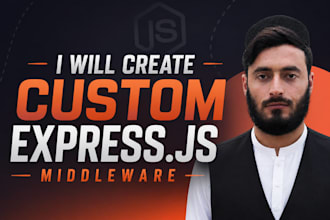 create custom express js middleware