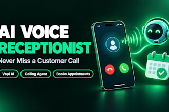 build ai voice agent, ai receptionist and ai calling agent using vapi