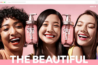 design or redesign skincare website beauty spa website skin care shopify store