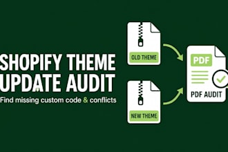 audit your shopify theme update for missing custom code and conflicts