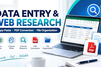 do entry, copy and paste and internet research