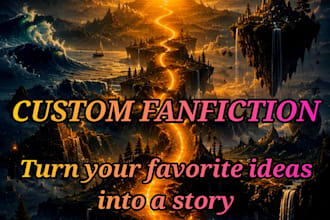 write custom fanfiction based on your ideas