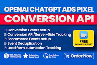 setup openai chatgpt ads pixel conversion api, conversion events via GTM
