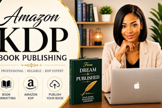 publish book on amazon KDP, book formatting, KDP book publishing