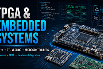 develop fpga embedded system microcontroller integration using c rtl verilog