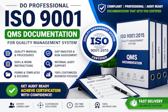 do iso 9001 qms documentation professionally