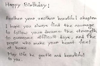 write beautiful handwritten letters and greeting cards