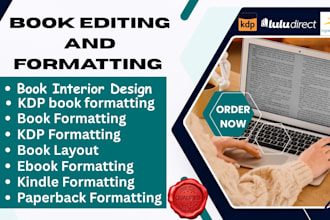 do KDP book formatting, ebook, kindle paperback formatting, book interior design