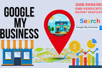 help create new gmb profile and rank your business on google