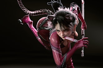 build custom genesis 9,daz3d character with cloth,topology issue fix,clothe fit
