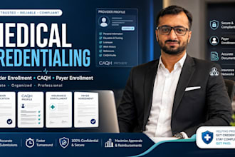 do medical credentialing, provider enrollment and caqh