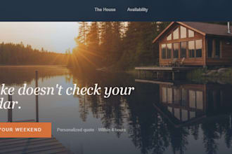 design a travel agency website, tour website, tourism website or booking website